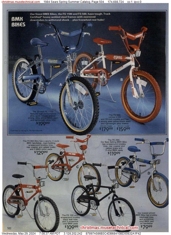 1984 Sears Spring Summer Catalog, Page 504
