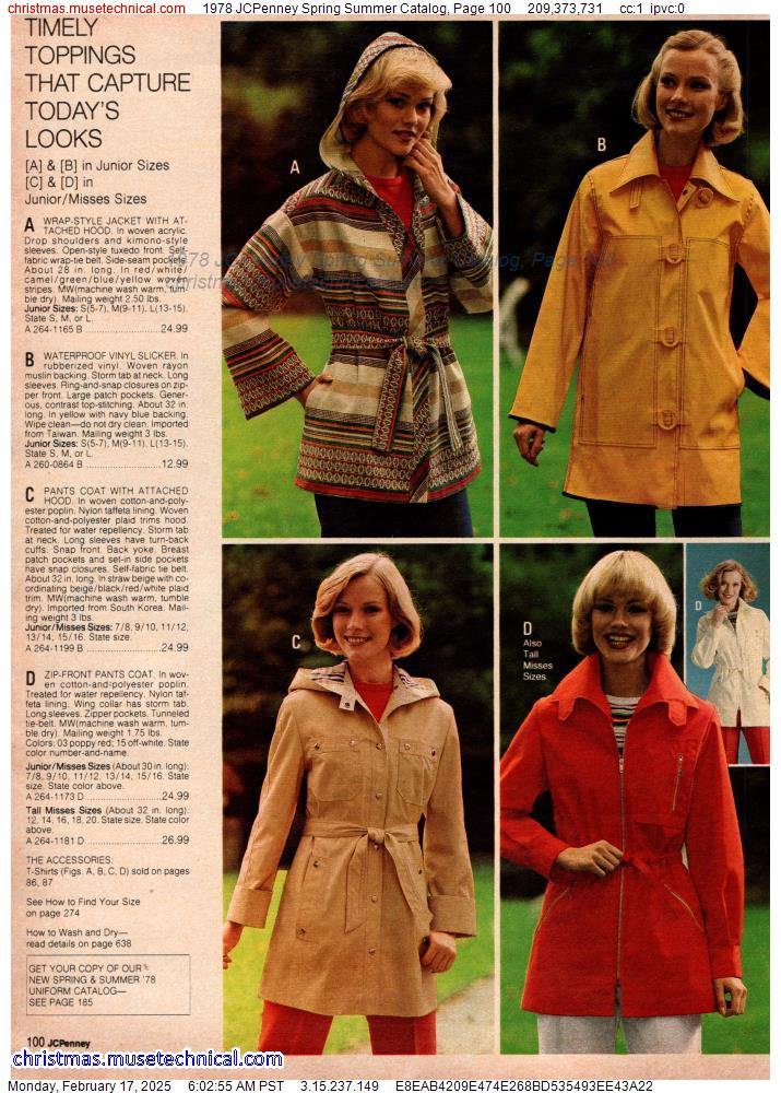 1978 JCPenney Spring Summer Catalog, Page 100