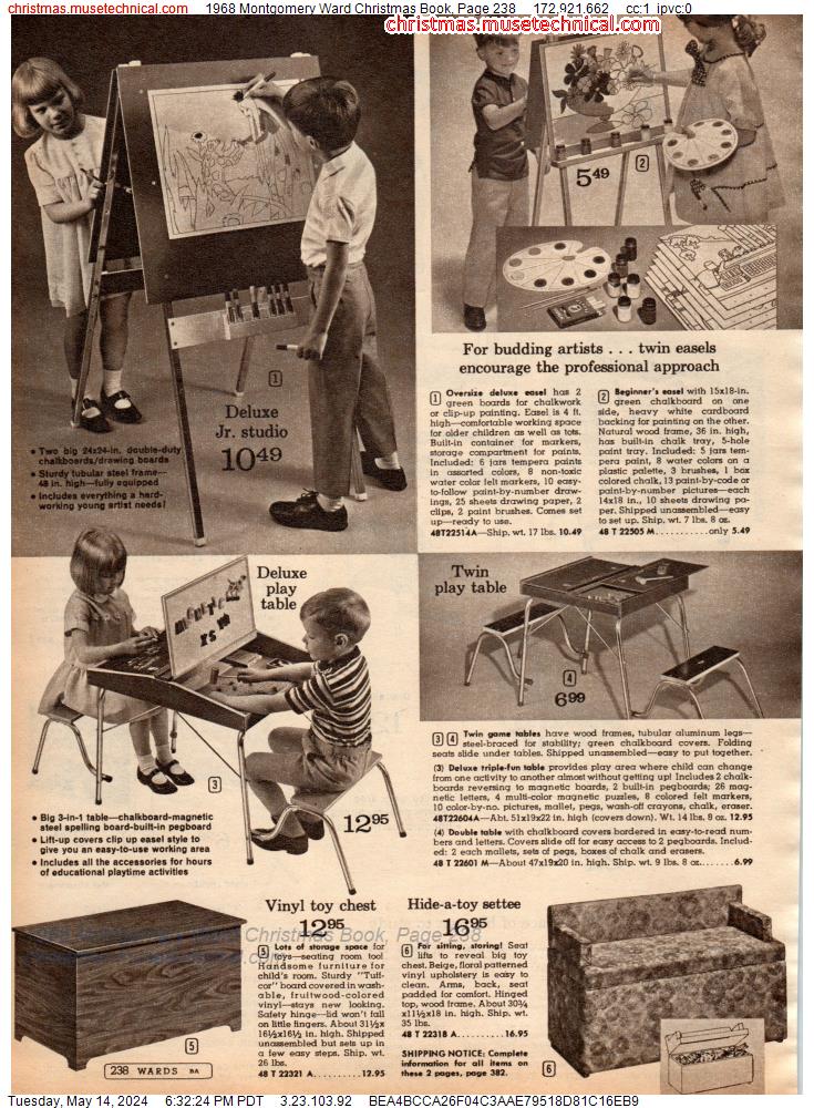 1968 Montgomery Ward Christmas Book, Page 238