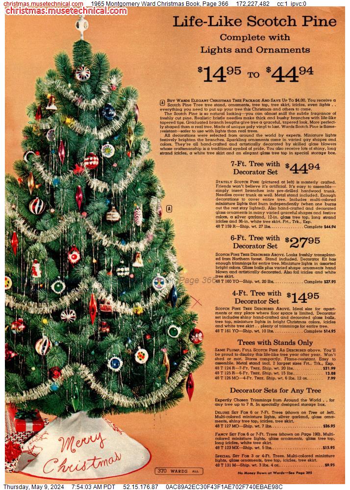 1965 Montgomery Ward Christmas Book, Page 366