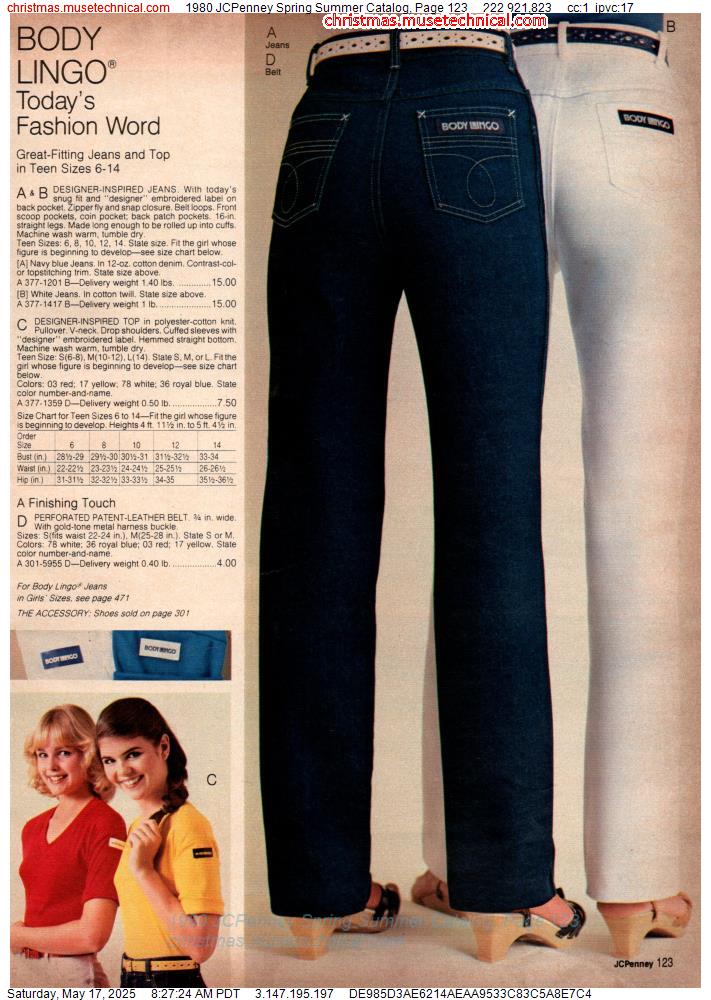 1980 JCPenney Spring Summer Catalog, Page 123