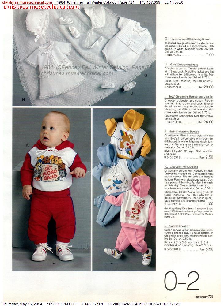 1984 JCPenney Fall Winter Catalog, Page 721