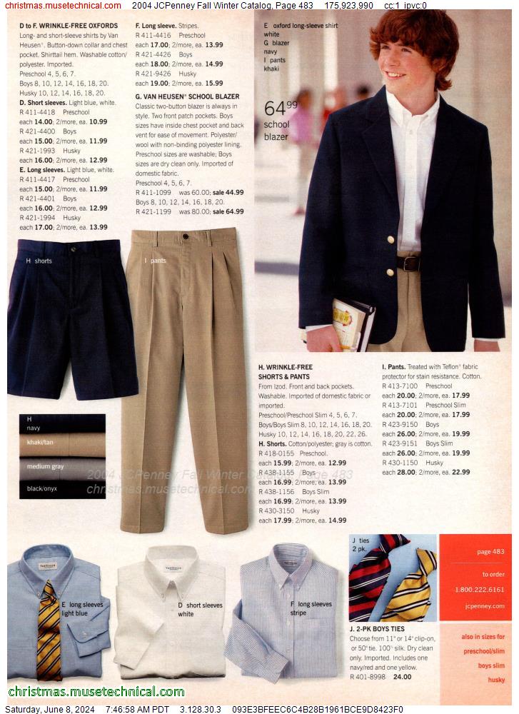 2004 JCPenney Fall Winter Catalog, Page 483