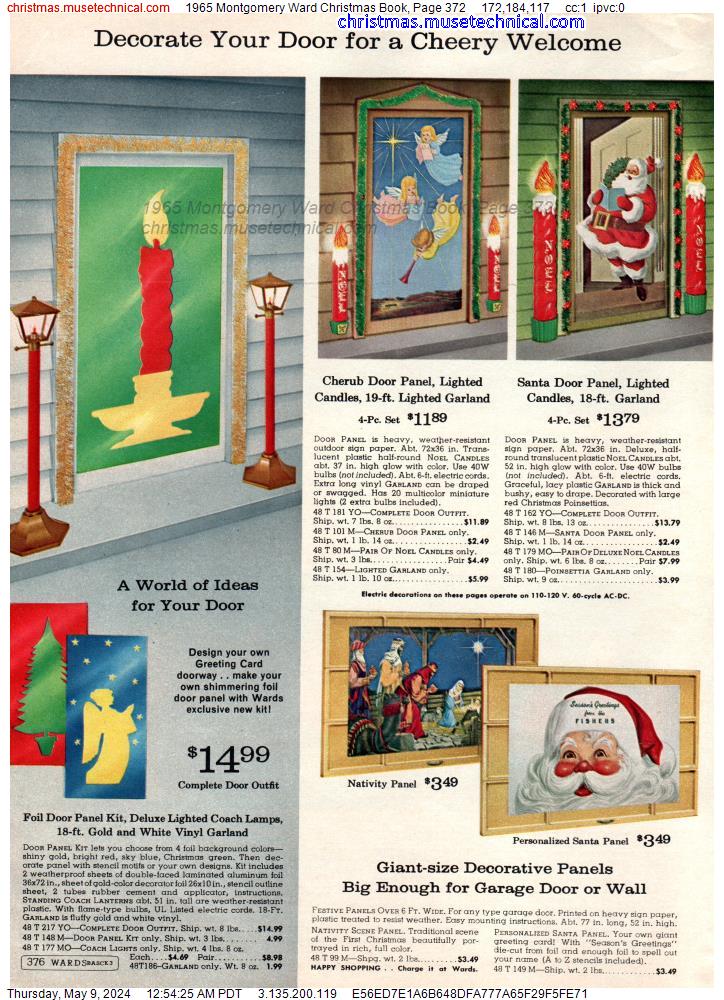 1965 Montgomery Ward Christmas Book, Page 372