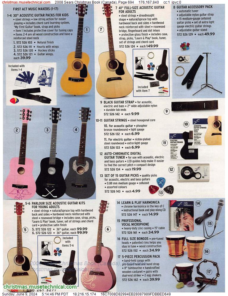 2008 Sears Christmas Book (Canada), Page 694