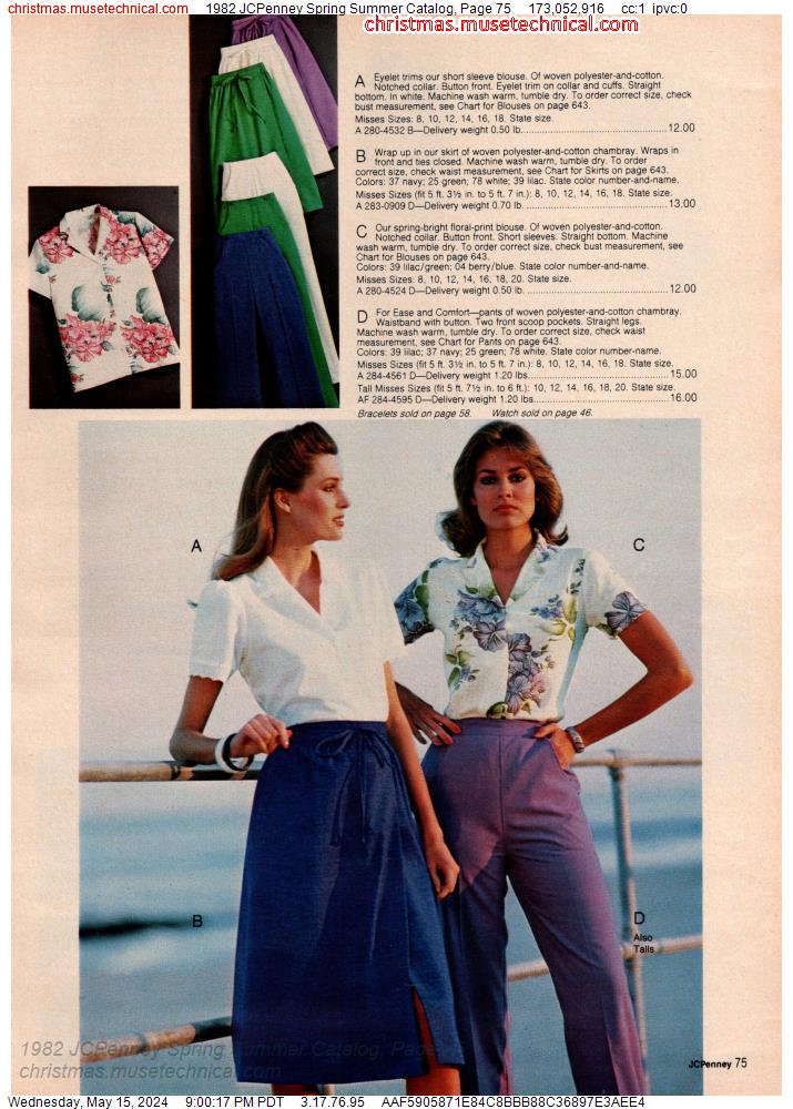 1982 JCPenney Spring Summer Catalog, Page 75