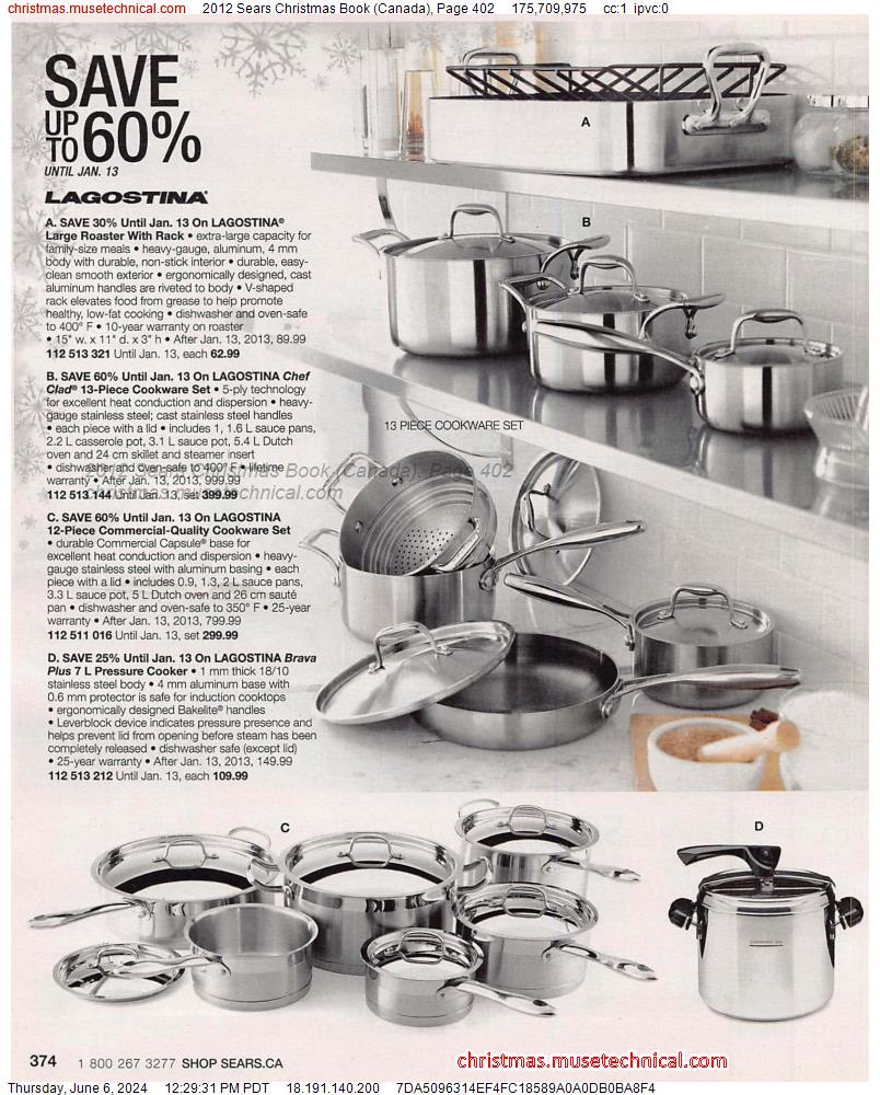 2012 Sears Christmas Book (Canada), Page 402