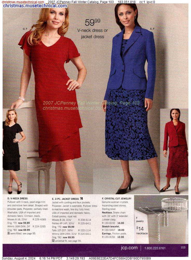 2007 JCPenney Fall Winter Catalog, Page 103