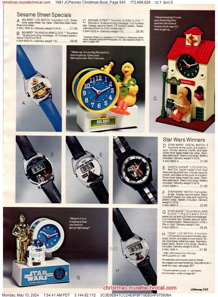 1981 JCPenney Christmas Book, Page 545