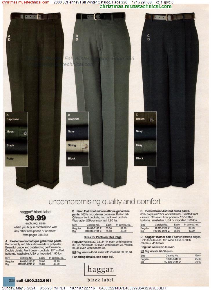 2000 JCPenney Fall Winter Catalog, Page 336