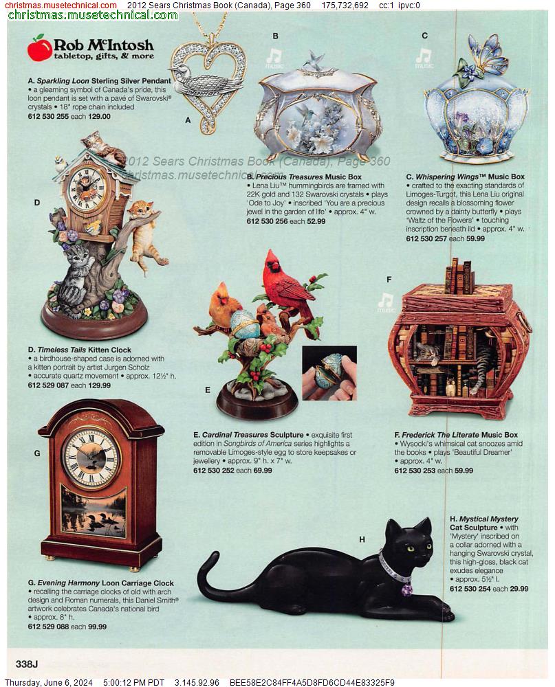2012 Sears Christmas Book (Canada), Page 360