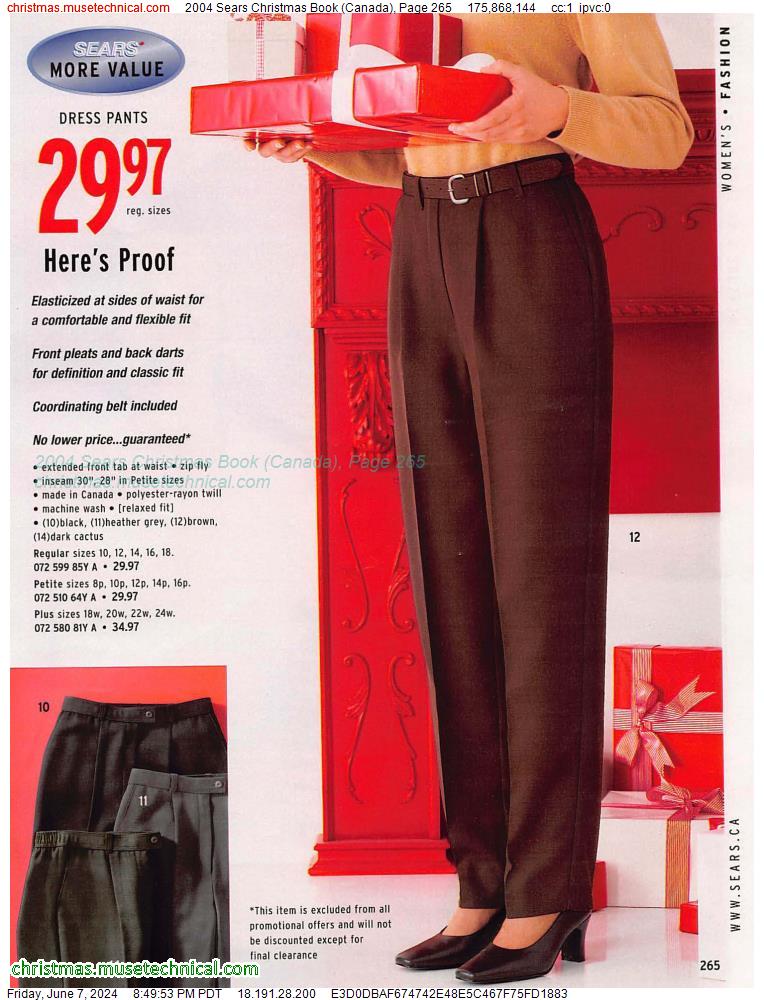 2004 Sears Christmas Book (Canada), Page 265