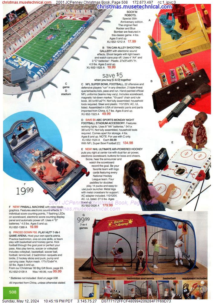 2001 JCPenney Christmas Book, Page 508