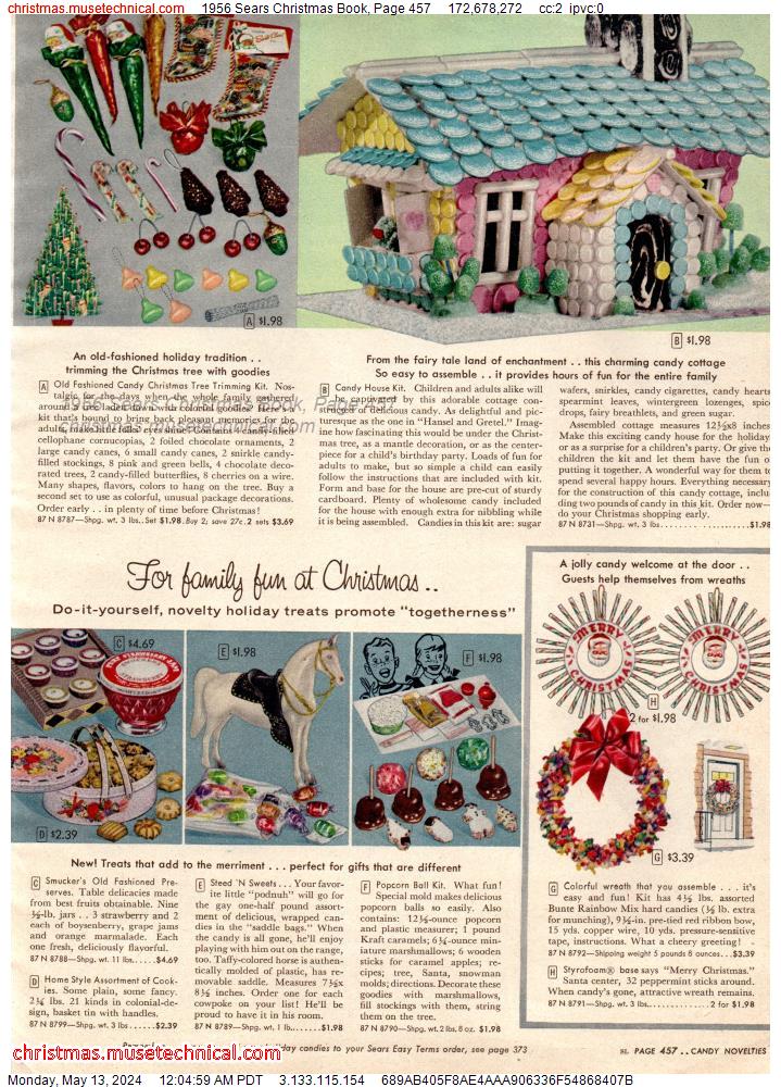 1956 Sears Christmas Book, Page 457