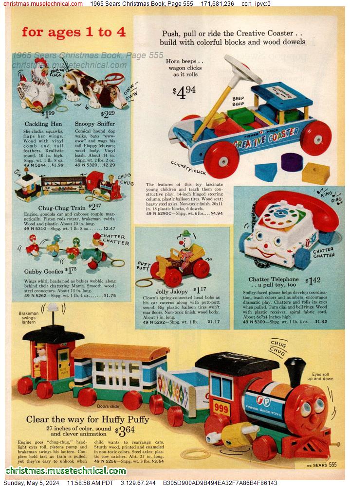 1965 Sears Christmas Book, Page 555
