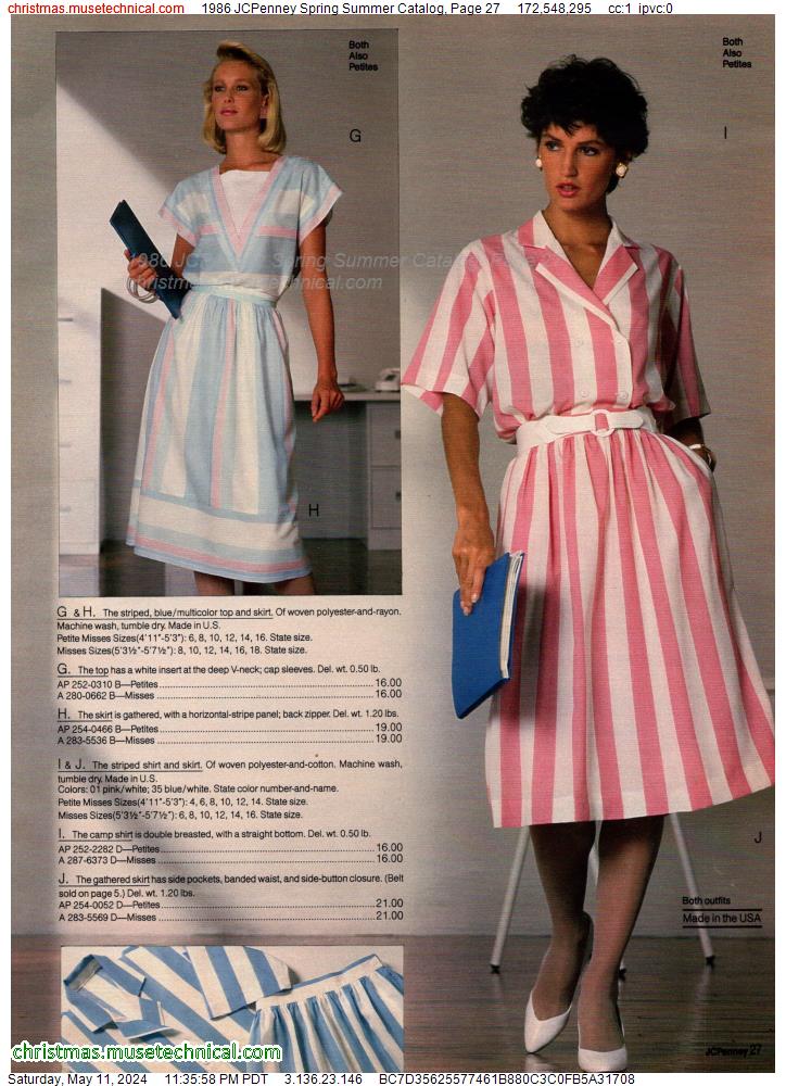 1986 JCPenney Spring Summer Catalog, Page 27