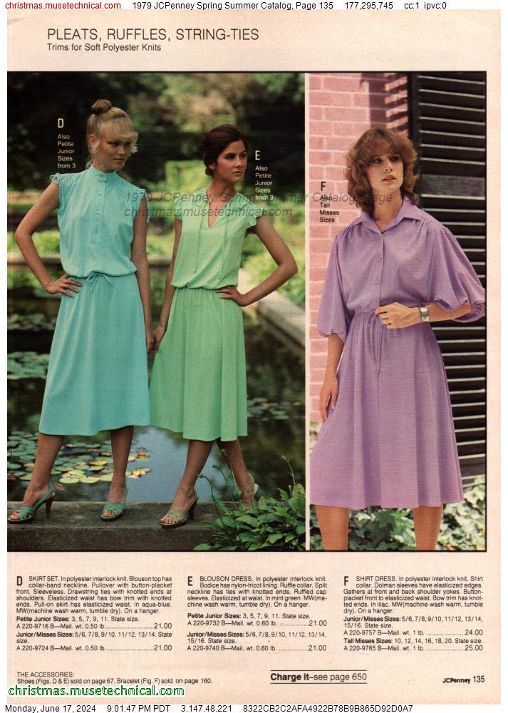 1979 JCPenney Spring Summer Catalog, Page 135