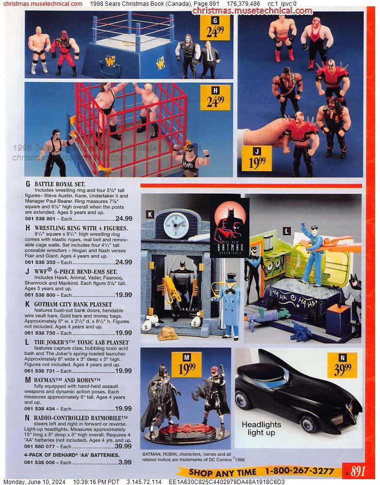 1998 Sears Christmas Book (Canada), Page 891