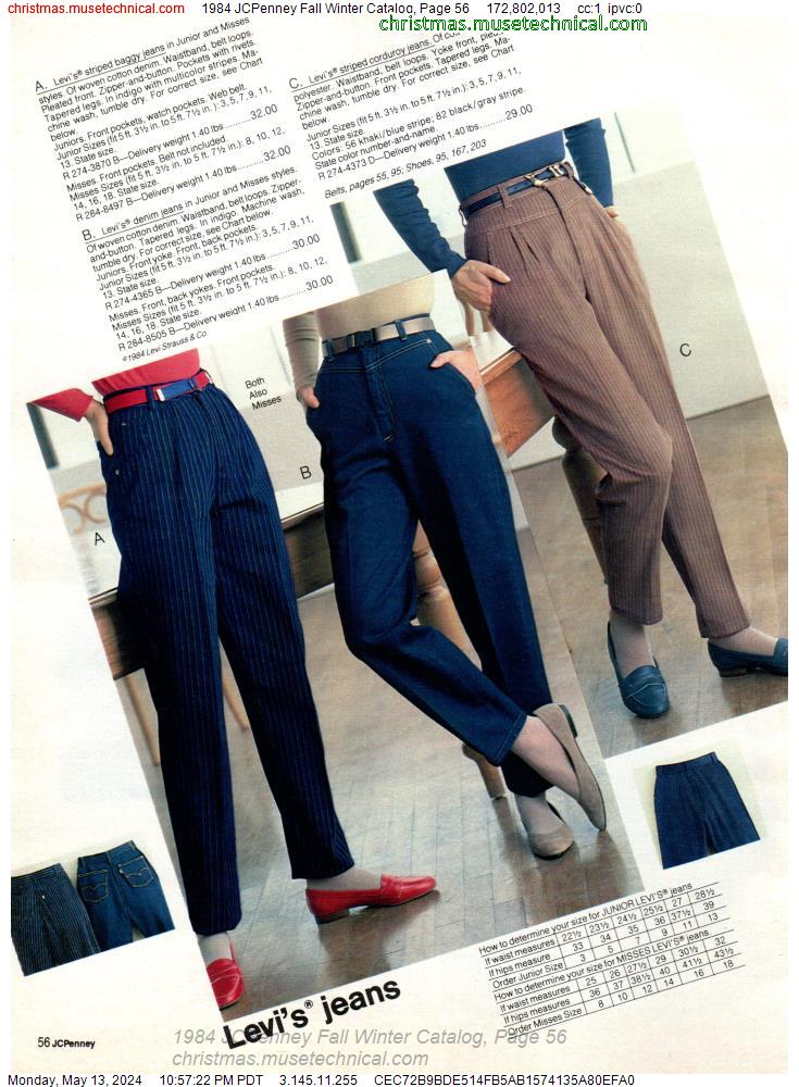 1984 JCPenney Fall Winter Catalog, Page 56