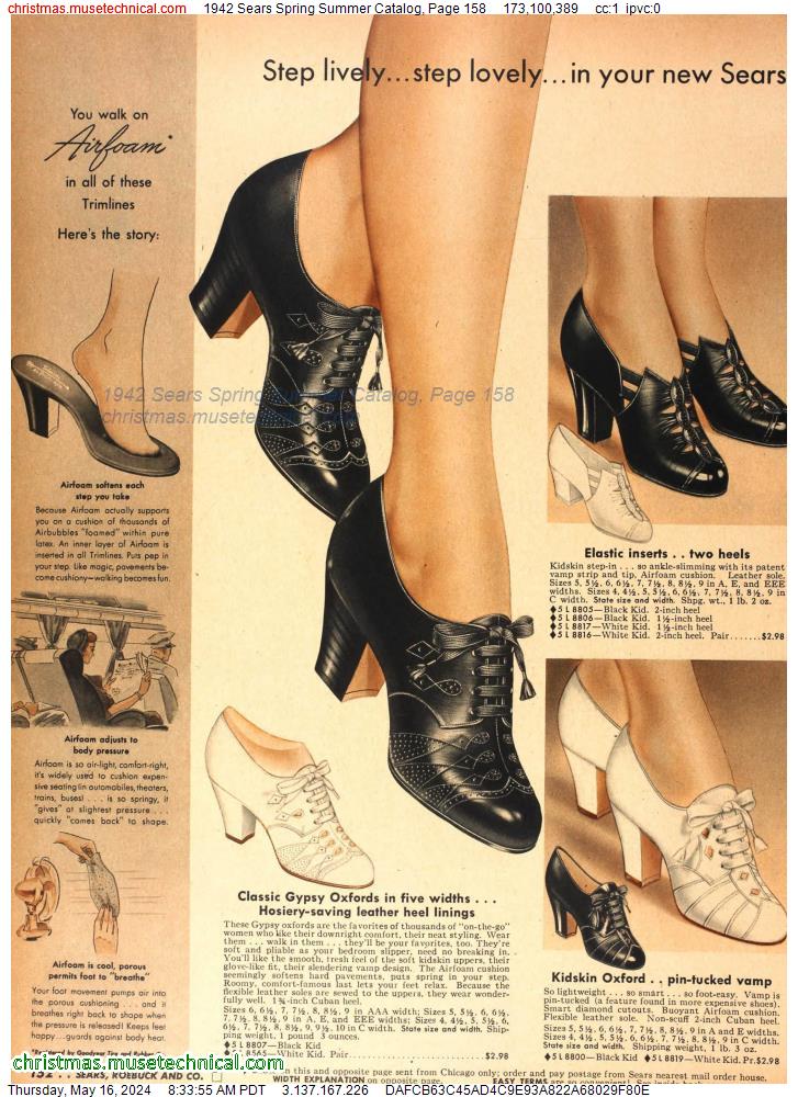 1942 Sears Spring Summer Catalog, Page 158