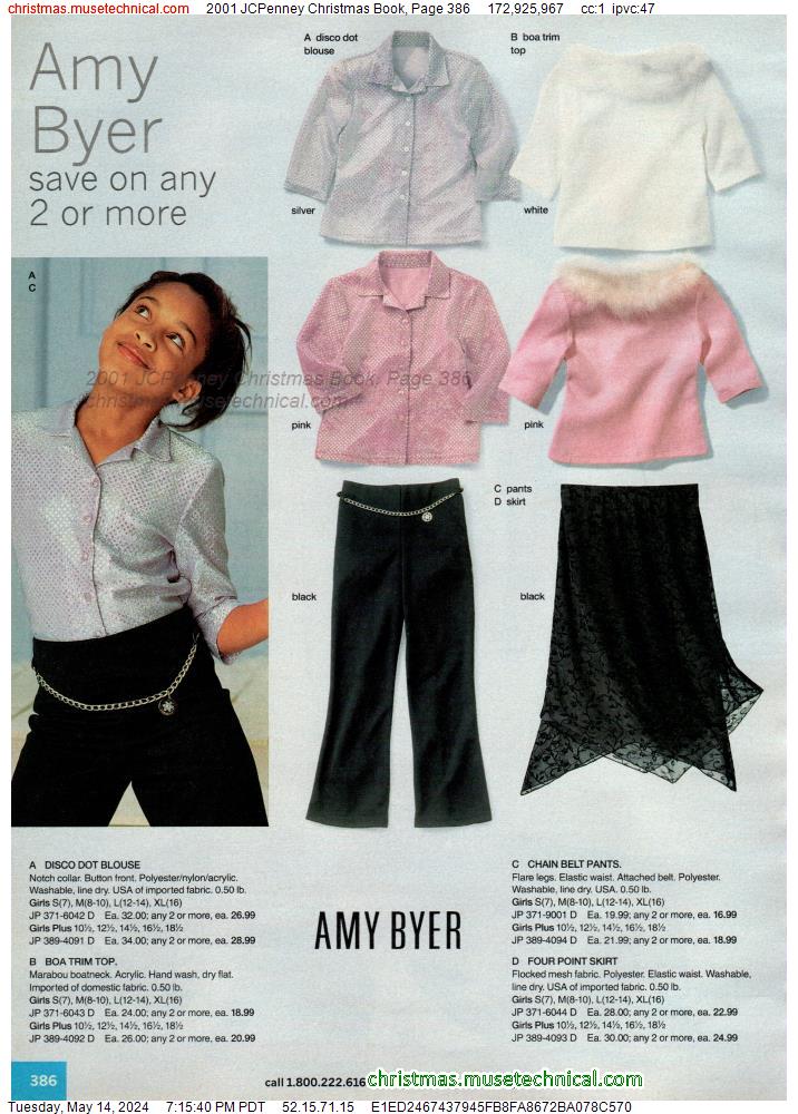 2001 JCPenney Christmas Book, Page 386