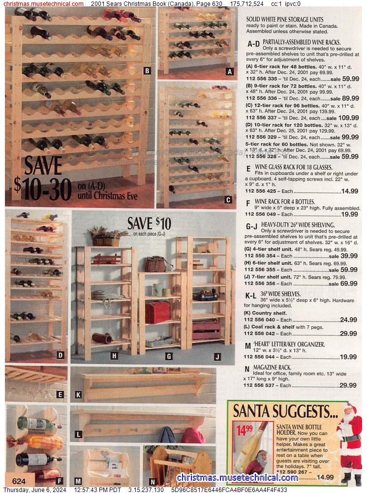2001 Sears Christmas Book (Canada), Page 630