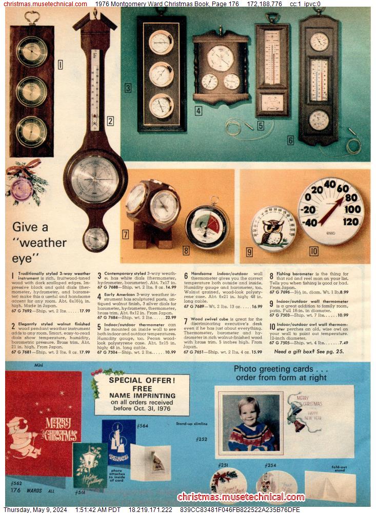 1976 Montgomery Ward Christmas Book, Page 176