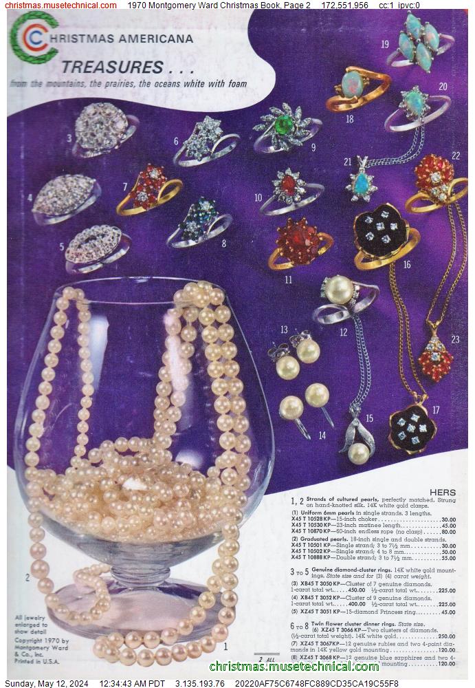 1970 Montgomery Ward Christmas Book, Page 2