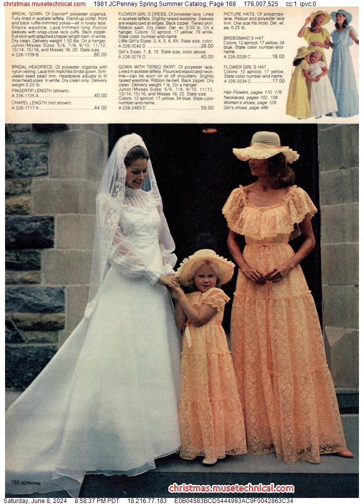 1981 JCPenney Spring Summer Catalog, Page 168