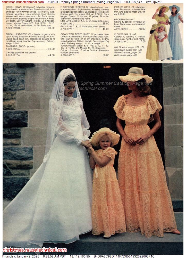 1981 JCPenney Spring Summer Catalog, Page 168