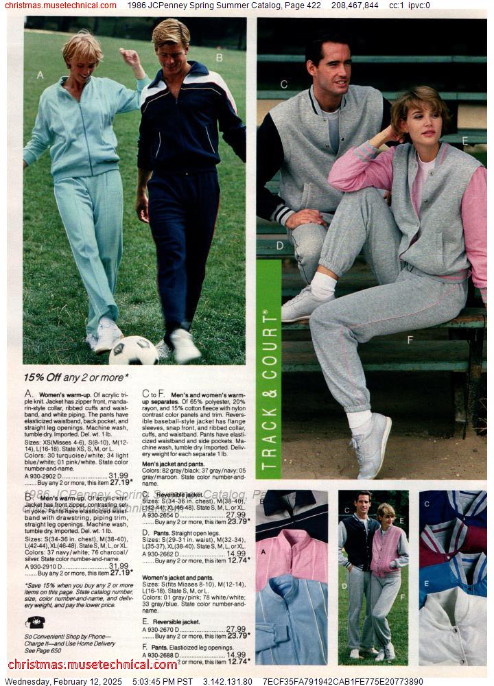 1986 JCPenney Spring Summer Catalog, Page 422