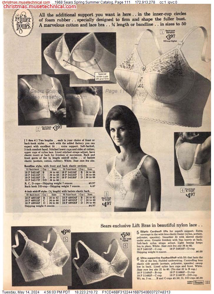 1968 Sears Spring Summer Catalog, Page 111