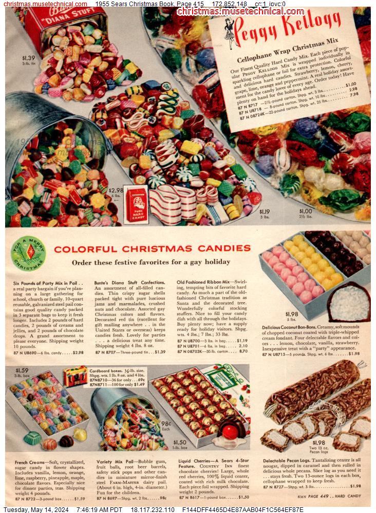 1955 Sears Christmas Book, Page 415