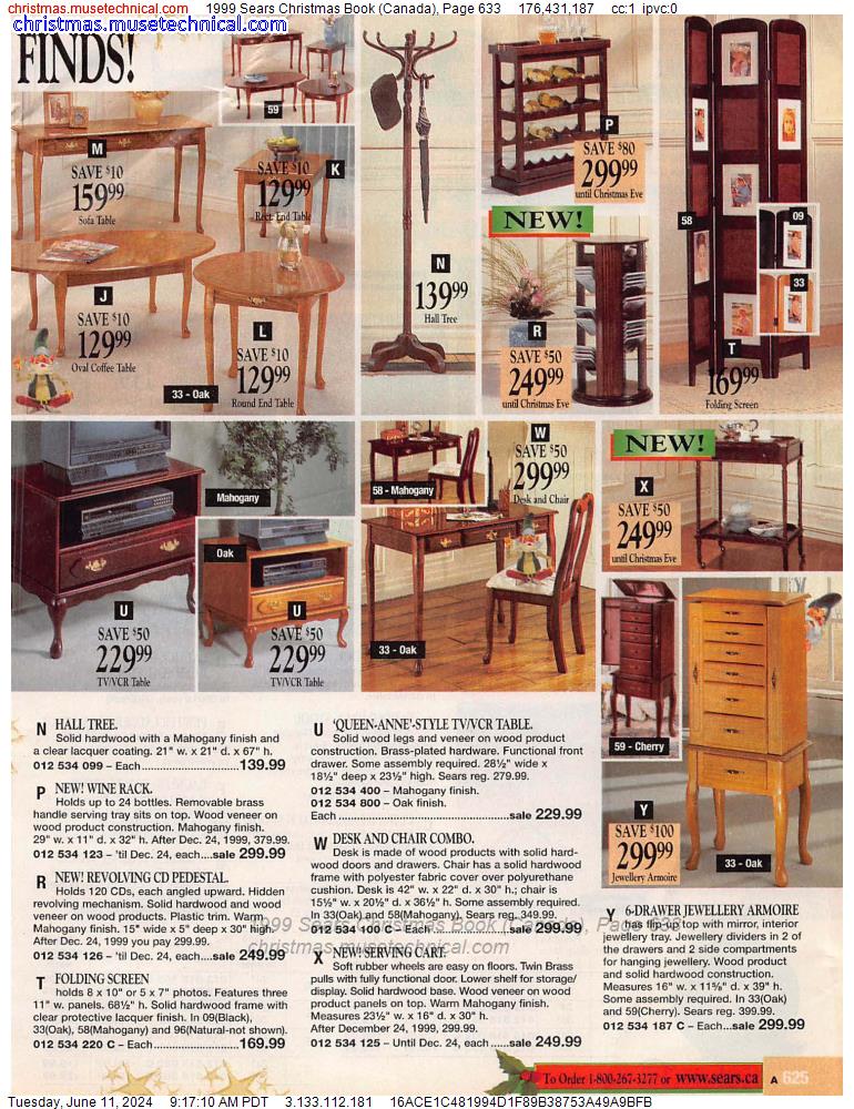 1999 Sears Christmas Book (Canada), Page 633