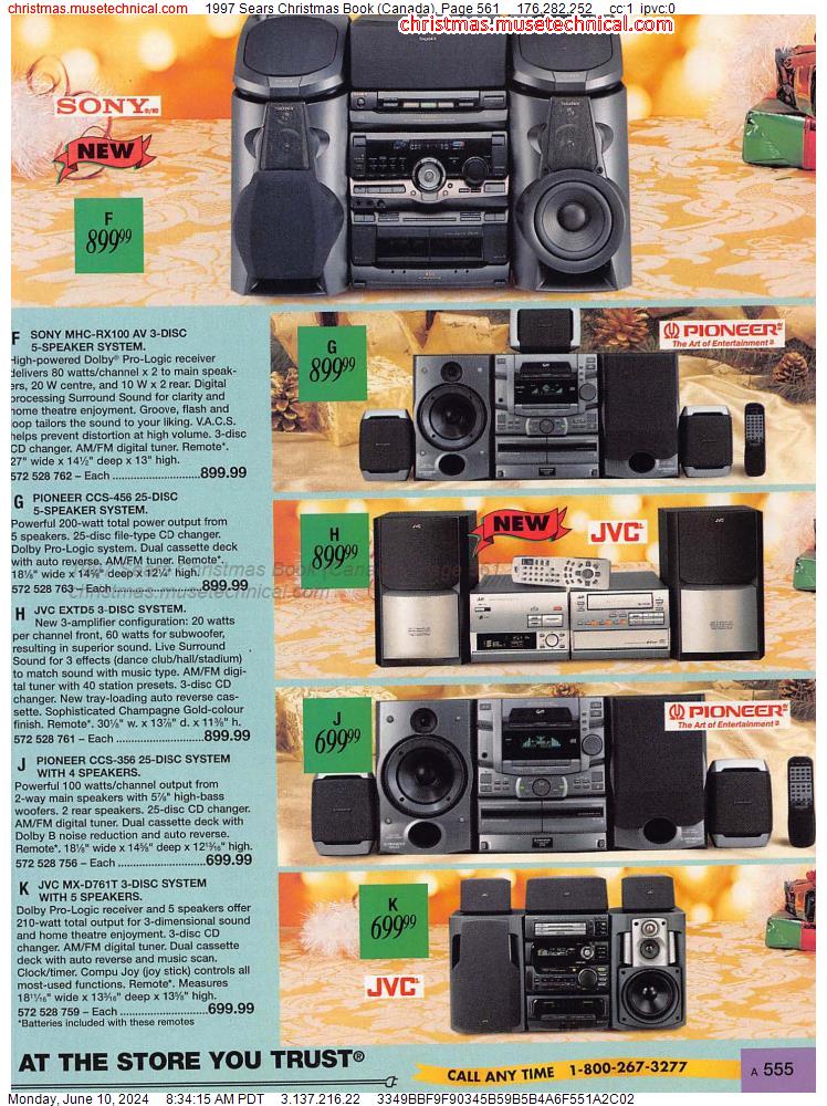 1997 Sears Christmas Book (Canada), Page 561