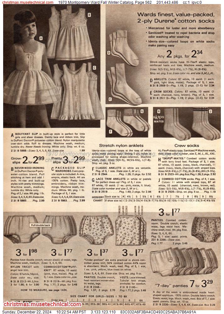 1970 Montgomery Ward Fall Winter Catalog, Page 562