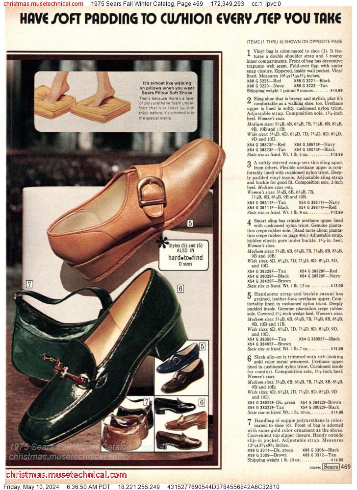 1975 Sears Fall Winter Catalog, Page 469
