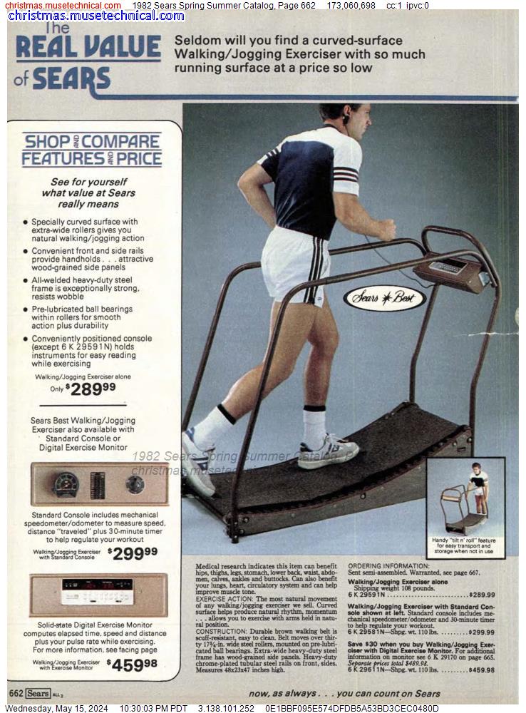 1982 Sears Spring Summer Catalog, Page 662