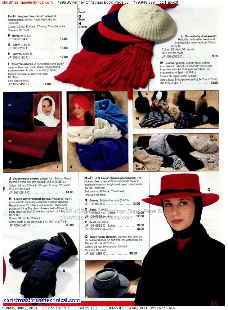 1995 JCPenney Christmas Book, Page 63