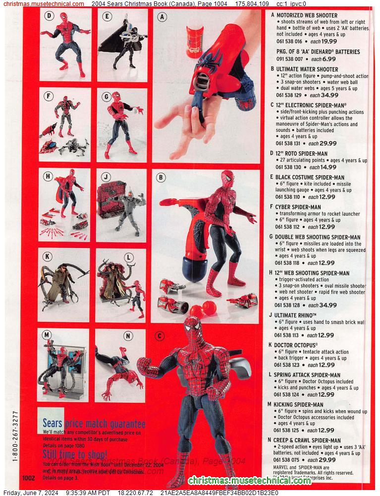 2004 Sears Christmas Book (Canada), Page 1004