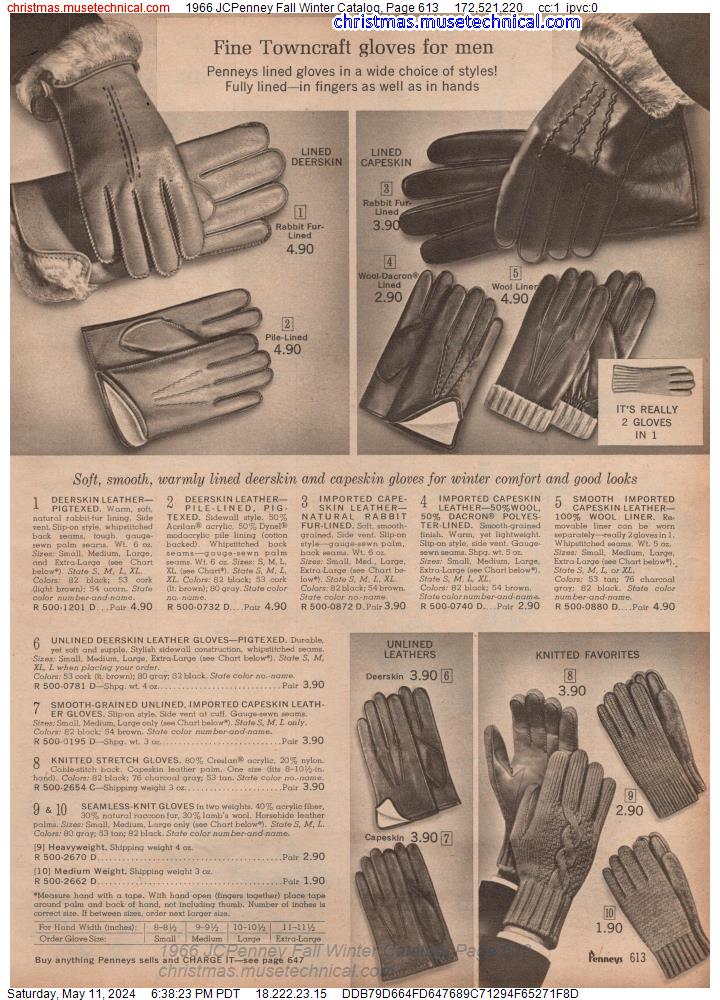 1966 JCPenney Fall Winter Catalog, Page 613