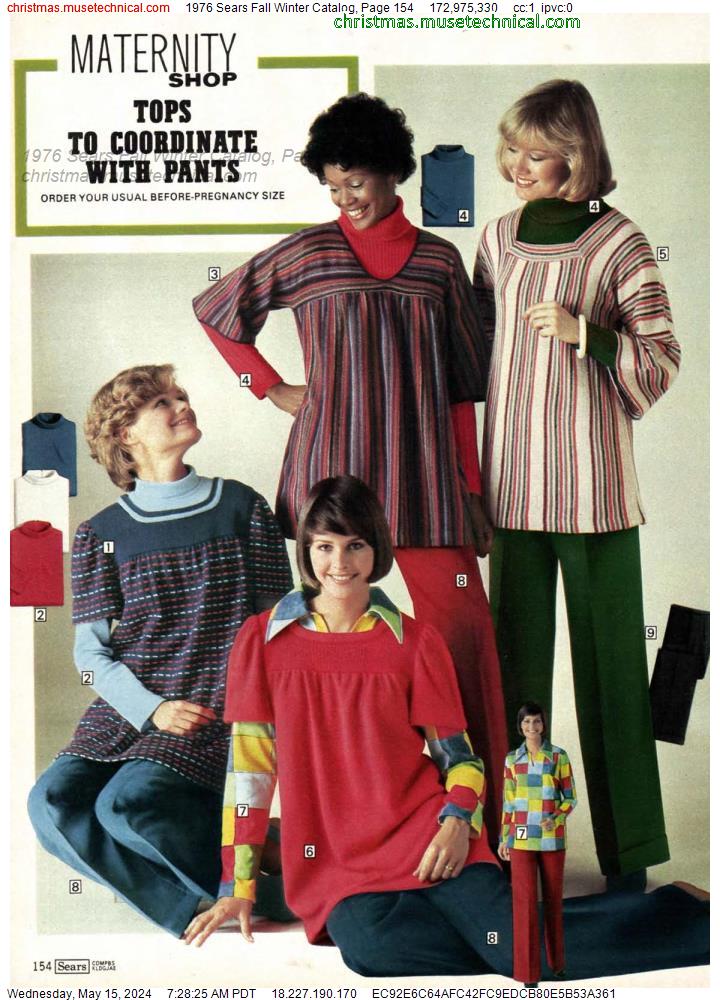 1976 Sears Fall Winter Catalog, Page 154