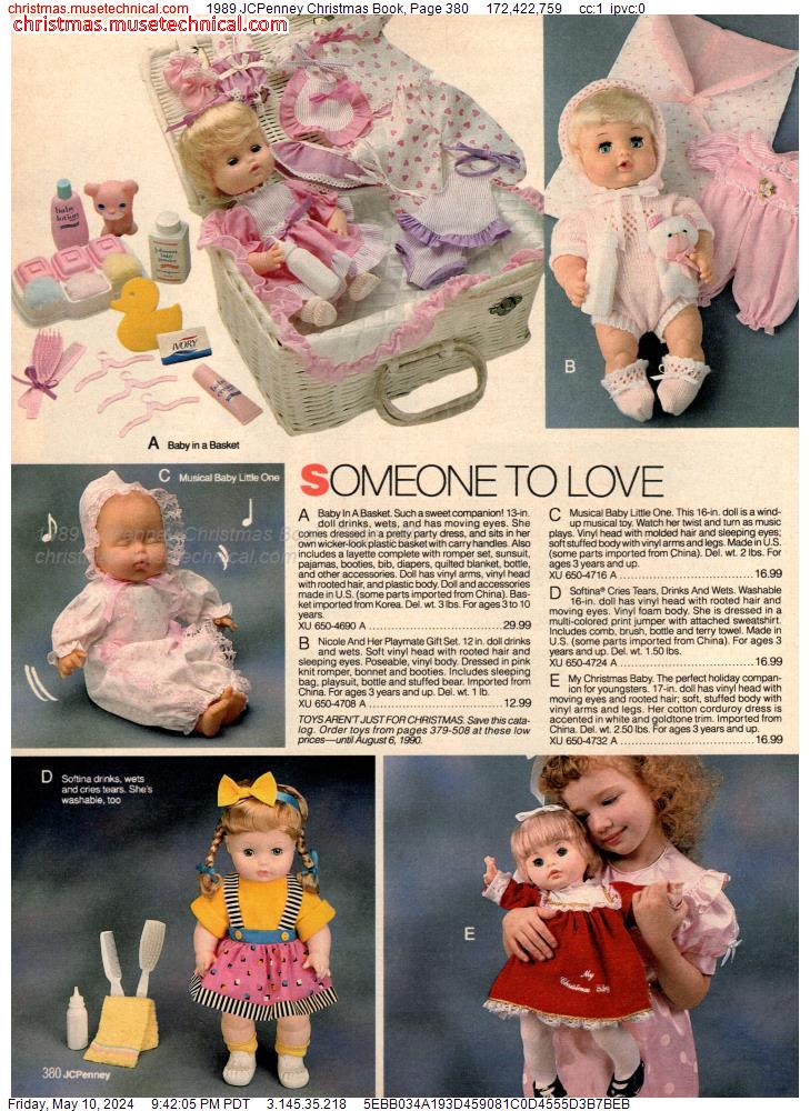 1989 JCPenney Christmas Book, Page 380