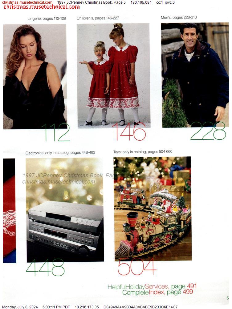 1997 JCPenney Christmas Book, Page 5