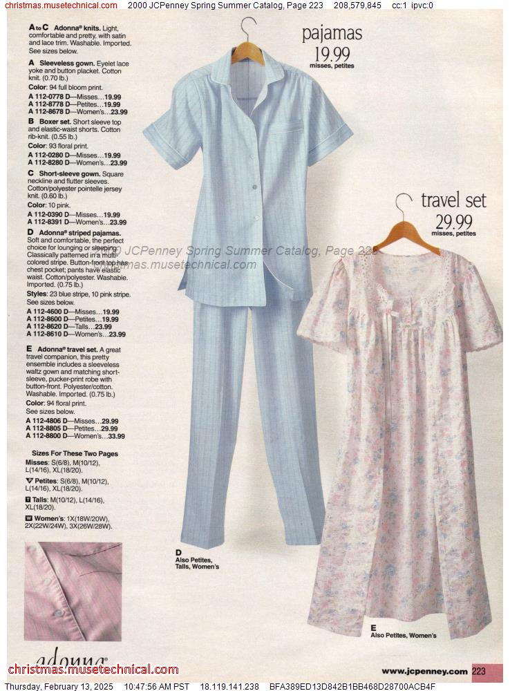 2000 JCPenney Spring Summer Catalog, Page 223