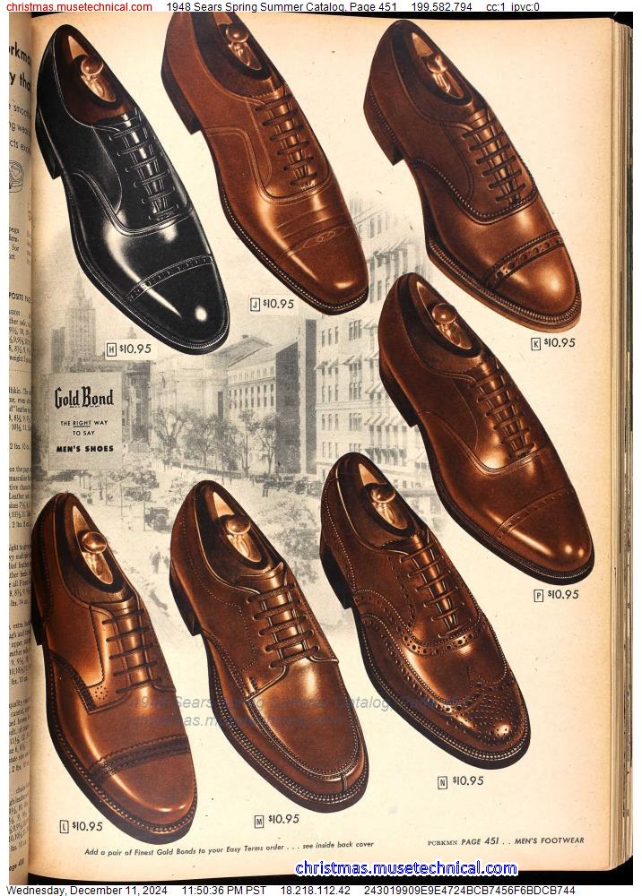 1948 Sears Spring Summer Catalog, Page 451