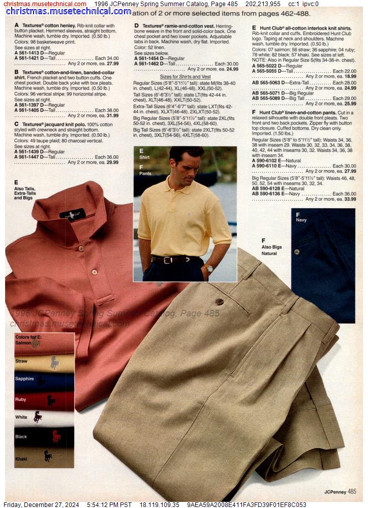 1996 JCPenney Spring Summer Catalog, Page 485