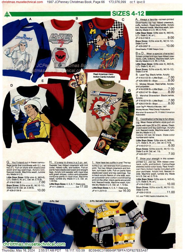1987 JCPenney Christmas Book, Page 66