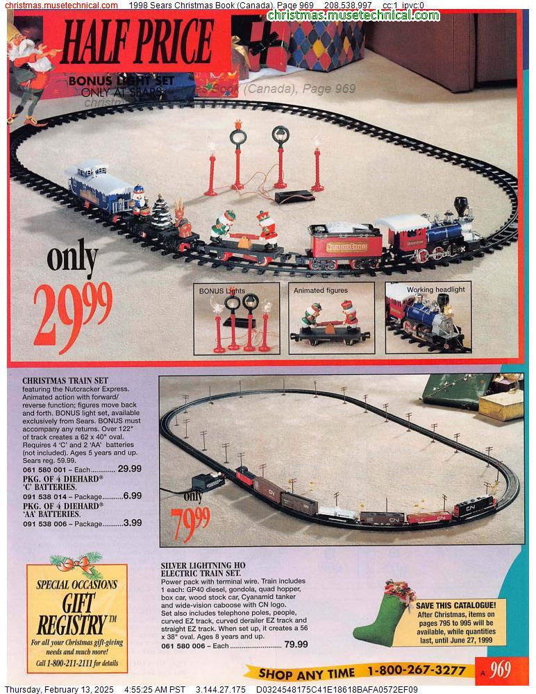 1998 Sears Christmas Book (Canada), Page 969