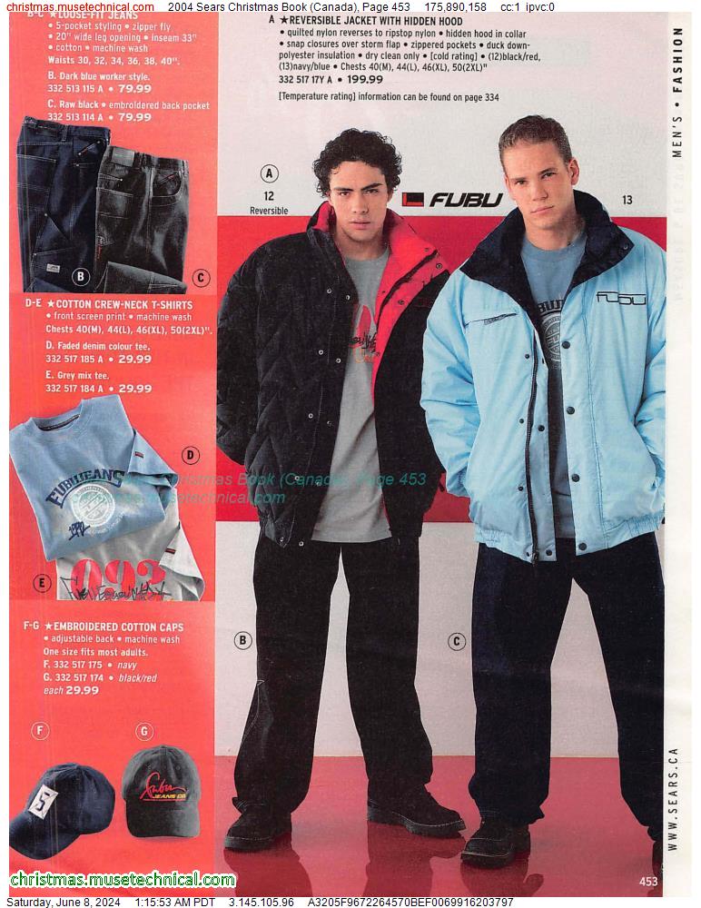 2004 Sears Christmas Book (Canada), Page 453